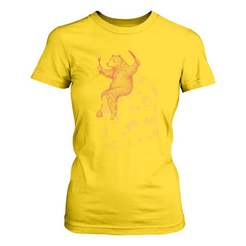 BR Eating CHZ T Shirt For Women Funny Football Rival Gift TS12 Daisy Print Your Wear