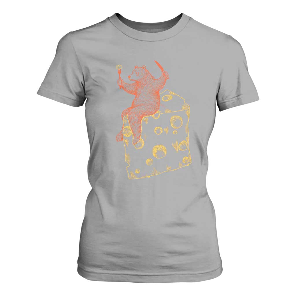 BR Eating CHZ T Shirt For Women Funny Football Rival Gift TS12 Sport Gray Print Your Wear