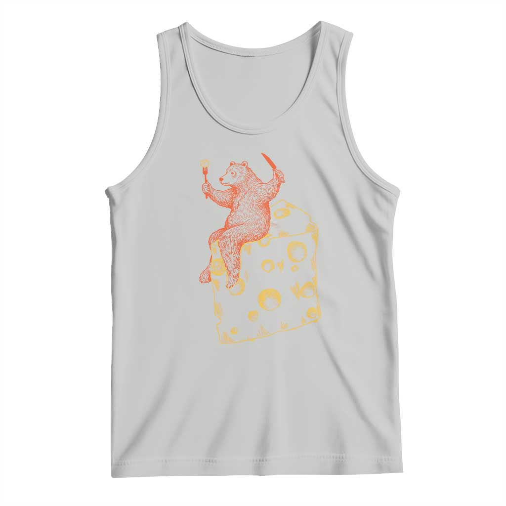 BR Eating CHZ Tank Top Funny Football Rival Gift TS12 Ash Print Your Wear