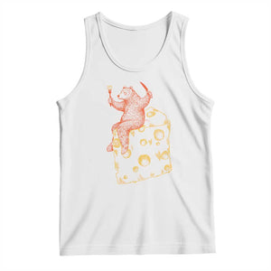 BR Eating CHZ Tank Top Funny Football Rival Gift TS12 White Print Your Wear