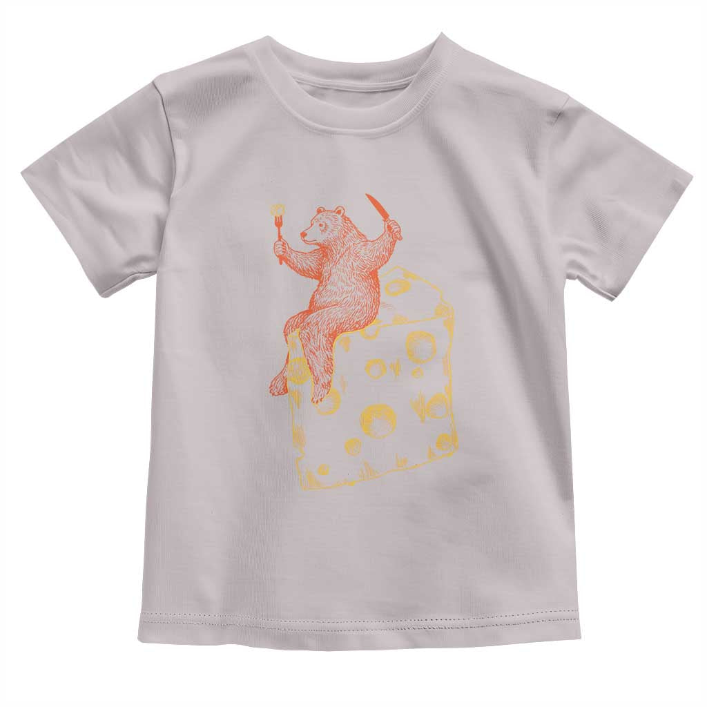 BR Eating CHZ Toddler T Shirt Funny Football Rival Gift TS12 Ice Gray Print Your Wear
