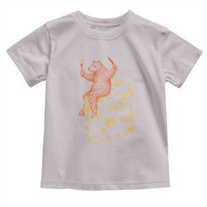 BR Eating CHZ Toddler T Shirt Funny Football Rival Gift TS12 Ice Gray Print Your Wear