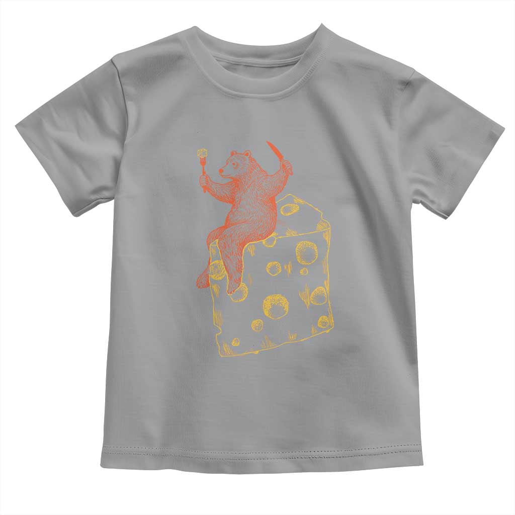 BR Eating CHZ Toddler T Shirt Funny Football Rival Gift TS12 Sport Gray Print Your Wear