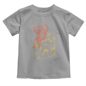 BR Eating CHZ Toddler T Shirt Funny Football Rival Gift TS12 Sport Gray Print Your Wear