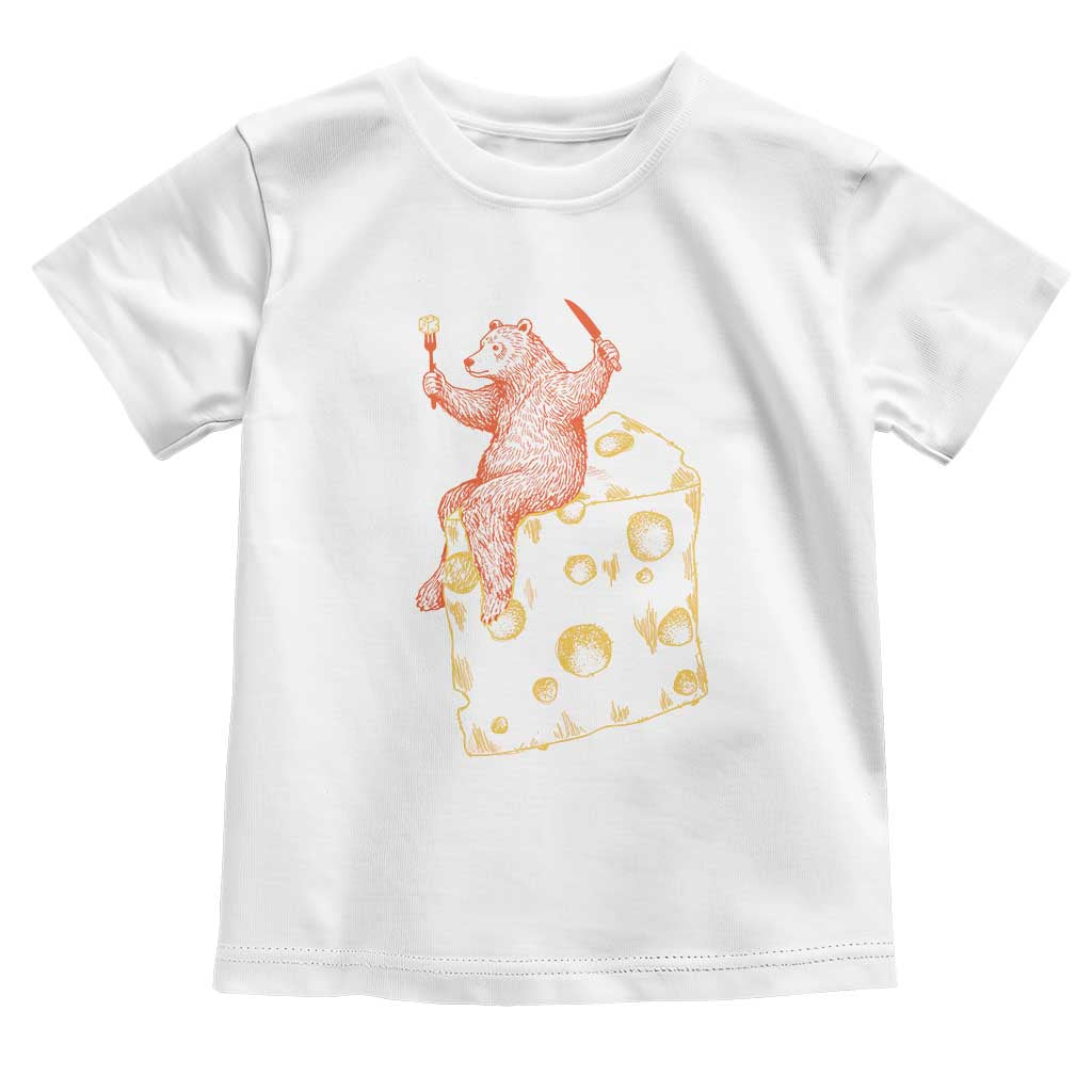 BR Eating CHZ Toddler T Shirt Funny Football Rival Gift TS12 White Print Your Wear