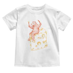 BR Eating CHZ Toddler T Shirt Funny Football Rival Gift TS12 White Print Your Wear