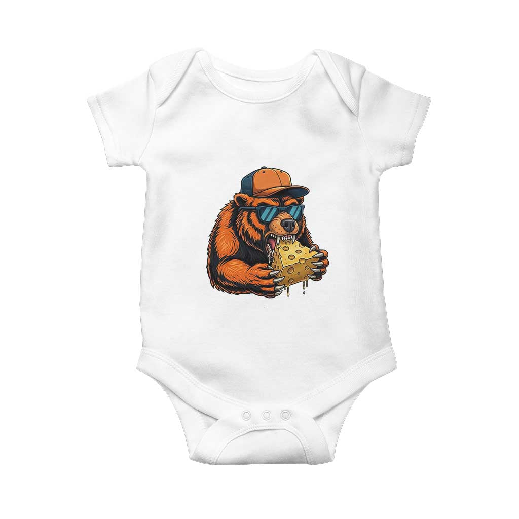 Funny Br Eating CHZ Joke Game Day Baby Onesie Gift For Football Lovers TS12 White Print Your Wear