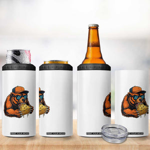 Funny Br Eating CHZ Joke Game Day 4 in 1 Can Cooler Tumbler Gift For Football Lovers TS12 Print Your Wear