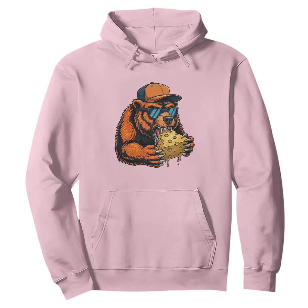 Funny Br Eating CHZ Joke Game Day Hoodie Gift For Football Lovers TS12 Light Pink Print Your Wear