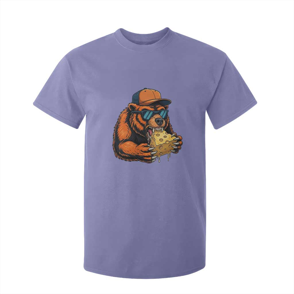 Funny Br Eating CHZ Joke Game Day T Shirt For Kid Gift For Football Lovers TS12 Violet Print Your Wear