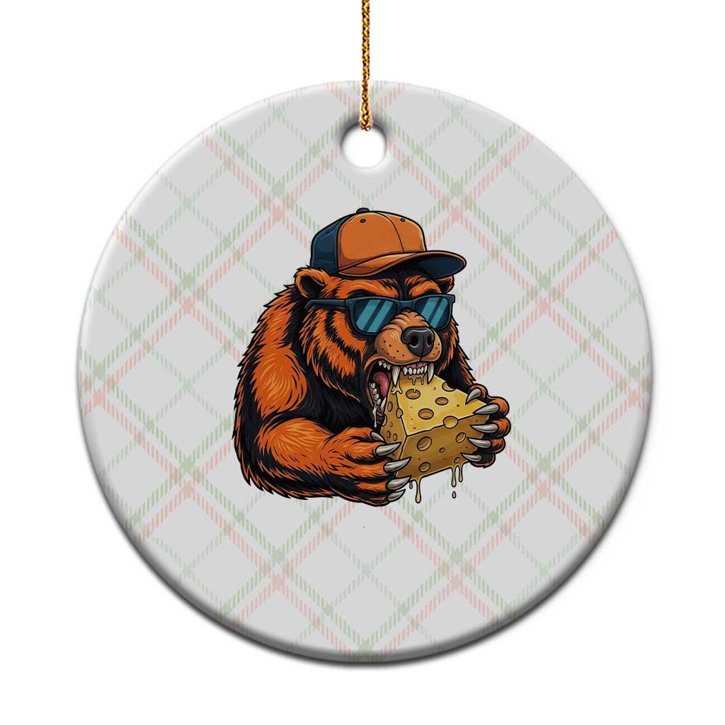 Funny Br Eating CHZ Joke Game Day Ceramic Ornament Gift For Football Lovers TS12 1pc Christmas Plaid Print Your Wear