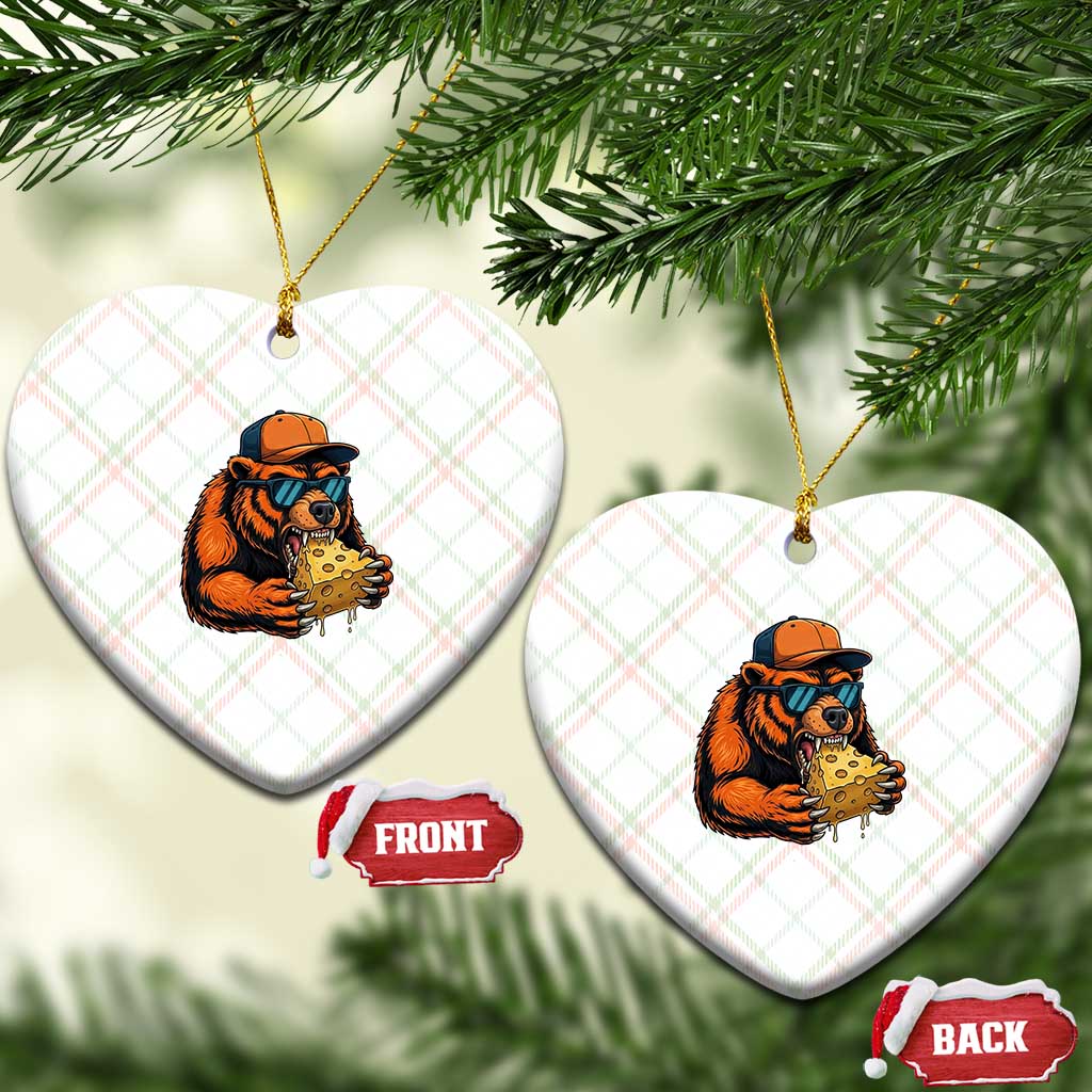 Funny Br Eating CHZ Joke Game Day Ceramic Ornament Gift For Football Lovers TS12 Print Your Wear