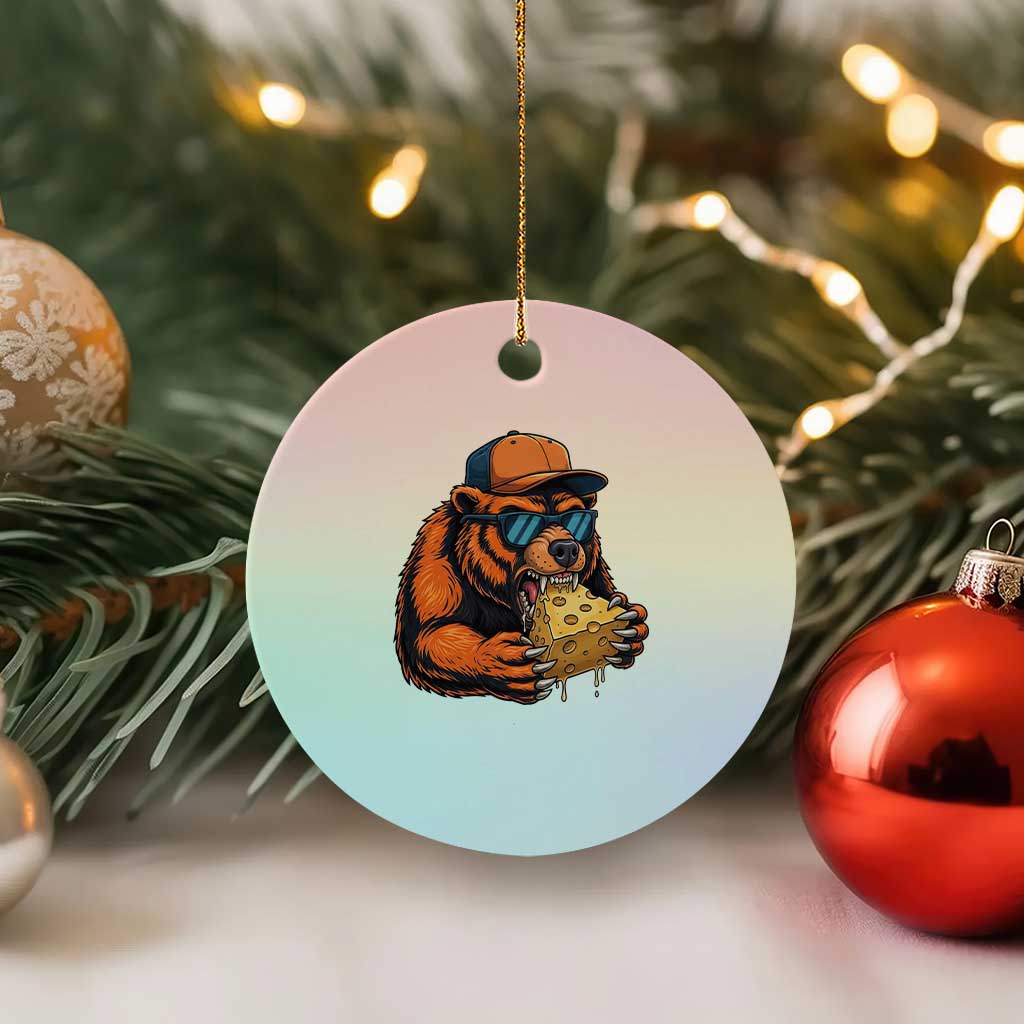 Funny Br Eating CHZ Joke Game Day Ceramic Ornament Gift For Football Lovers TS12 1pc Pastel Print Your Wear