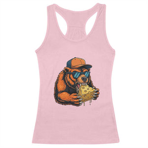 Funny Br Eating CHZ Joke Game Day Racerback Tank Top Gift For Football Lovers TS12 Light Pink Print Your Wear