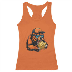 Funny Br Eating CHZ Joke Game Day Racerback Tank Top Gift For Football Lovers TS12 Orange Print Your Wear