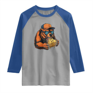 Funny Br Eating CHZ Joke Game Day Raglan Shirt Gift For Football Lovers TS12 Sport Gray Royal Print Your Wear