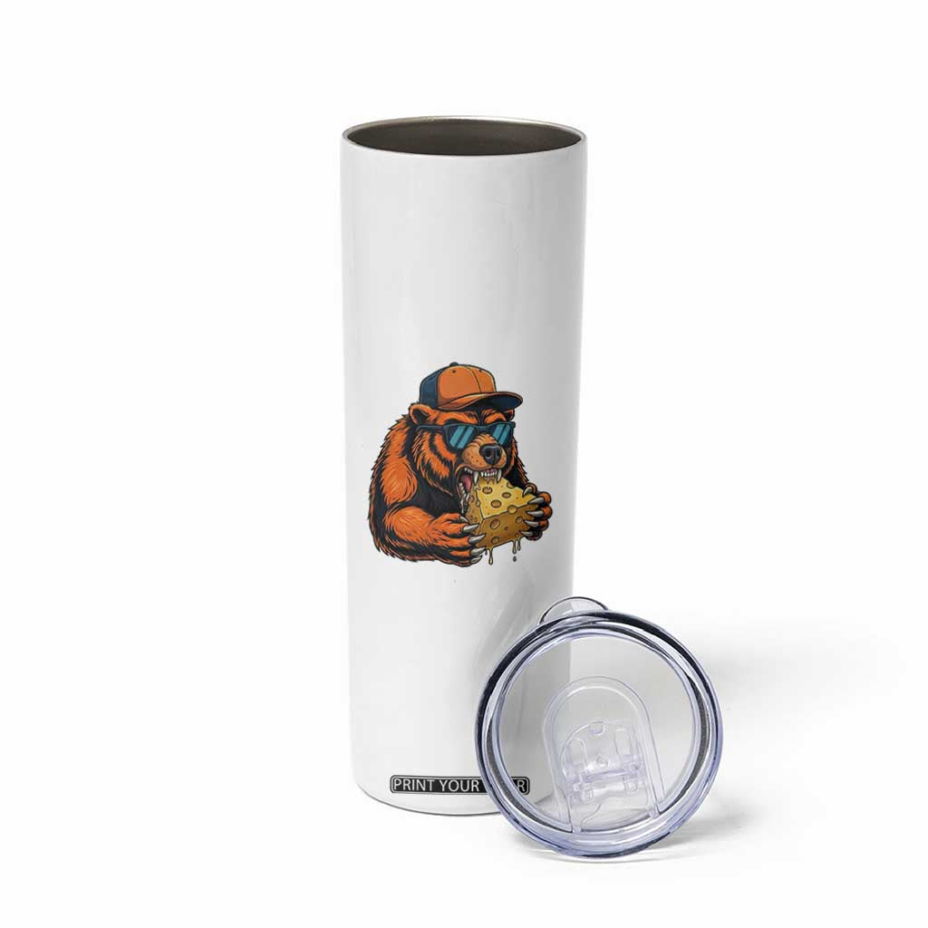 Funny Br Eating CHZ Joke Game Day Skinny Tumbler Gift For Football Lovers TS12 Print Your Wear