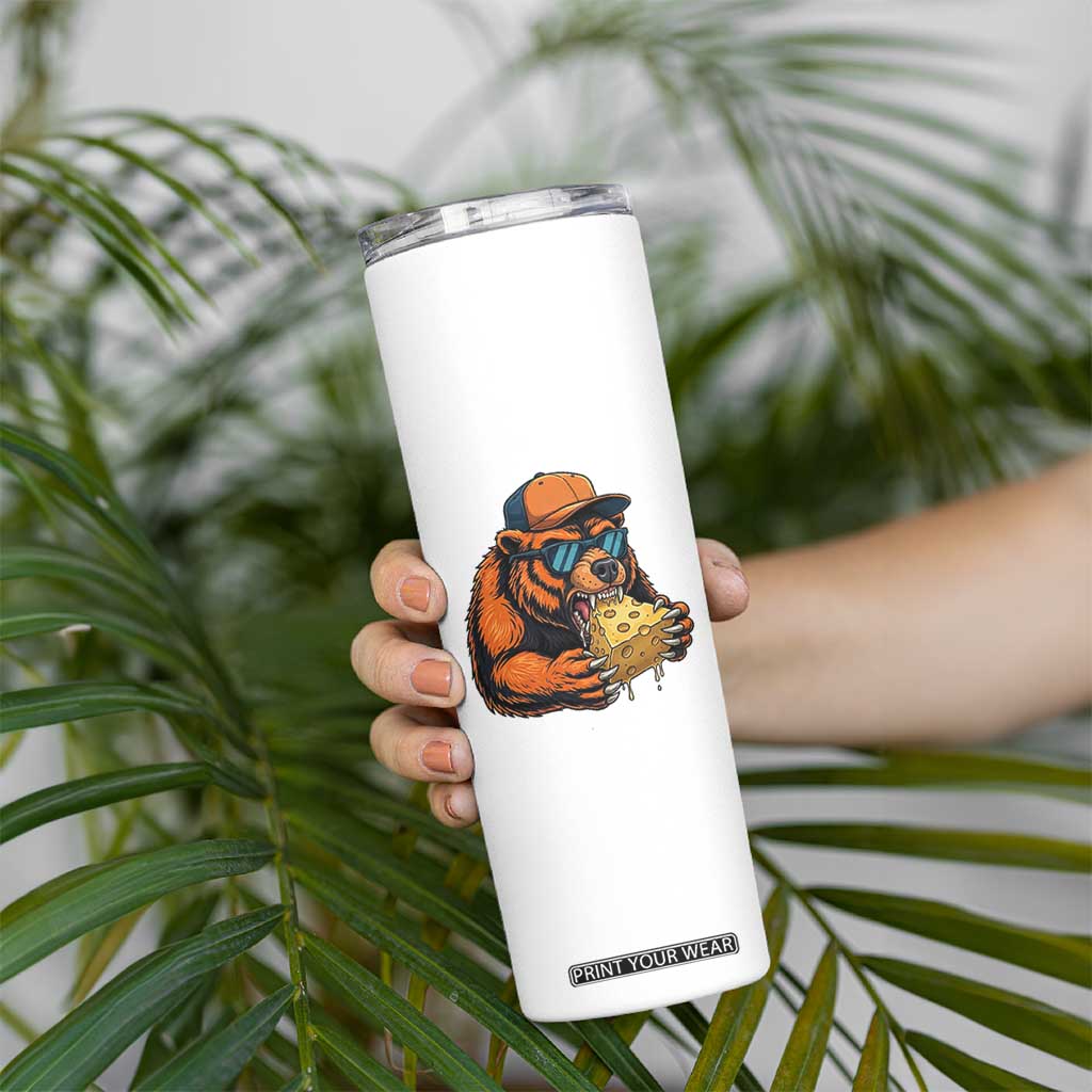 Funny Br Eating CHZ Joke Game Day Skinny Tumbler Gift For Football Lovers TS12 Print Your Wear
