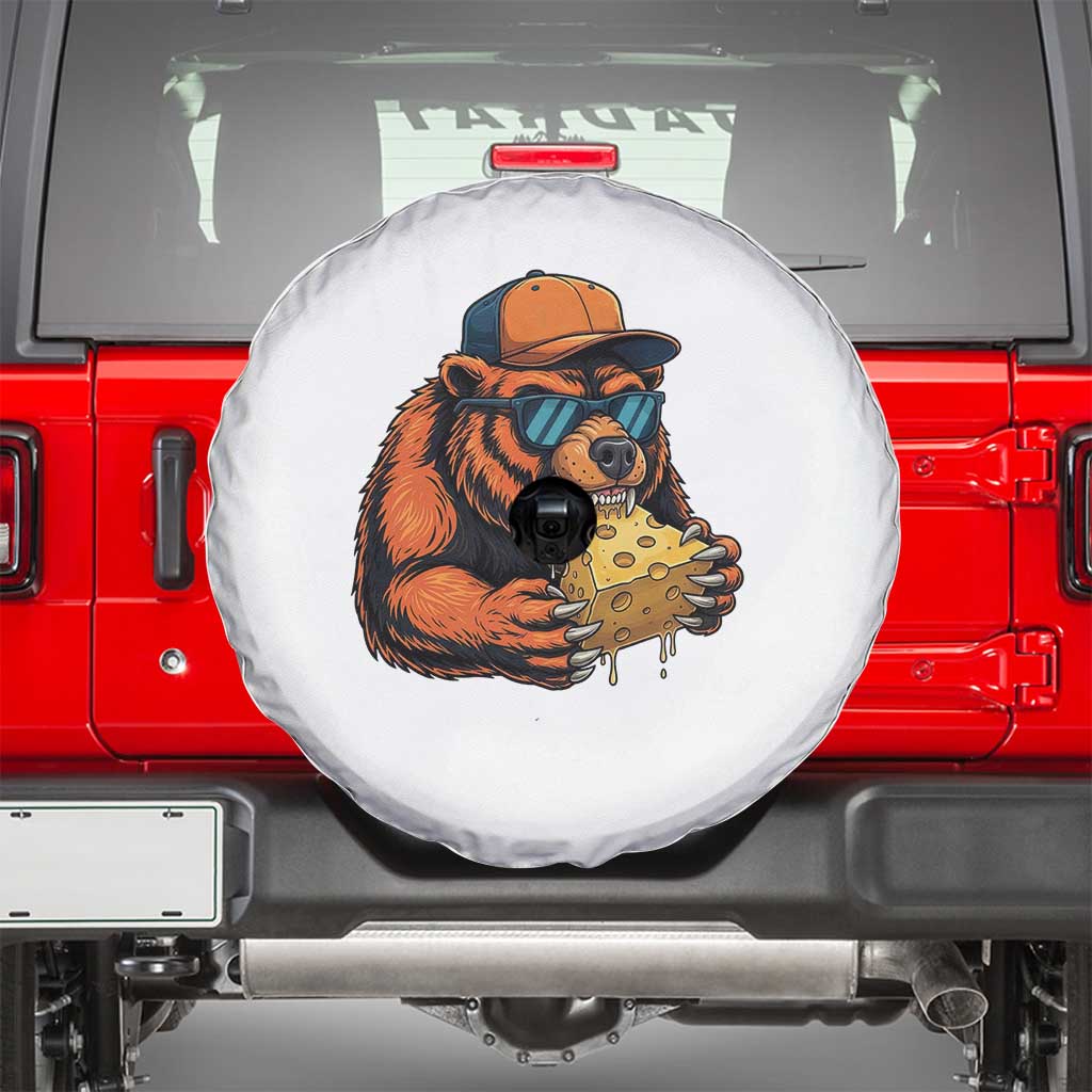 Funny Br Eating CHZ Joke Game Day Spare Tire Cover Gift For Football Lovers TS12 White Print Your Wear