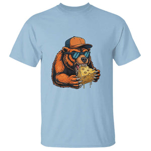 Funny Br Eating CHZ Joke Game Day T Shirt Gift For Football Lovers TS12 Light Blue Print Your Wear