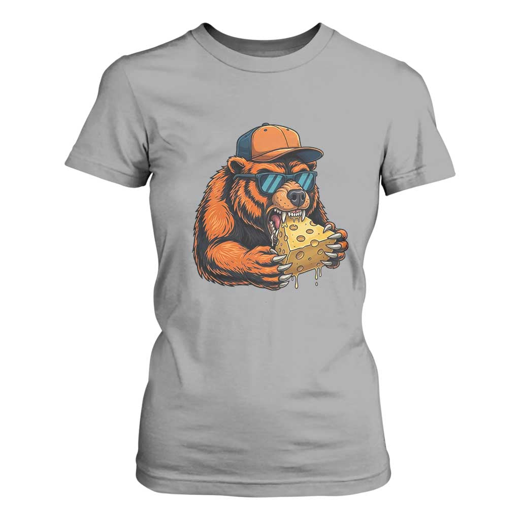 Funny Br Eating CHZ Joke Game Day T Shirt For Women Gift For Football Lovers TS12 Sport Gray Print Your Wear