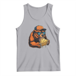 Funny Br Eating CHZ Joke Game Day Tank Top Gift For Football Lovers TS12 Athletic Heather Print Your Wear