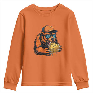 Funny Br Eating CHZ Joke Game Day Youth Sweatshirt Gift For Football Lovers TS12 Orange Print Your Wear
