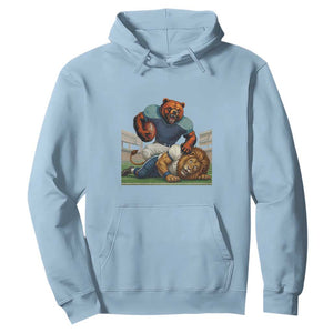 Football Rival Gift Hoodie Fierce Br Defeating Lio TS12 Light Blue Print Your Wear