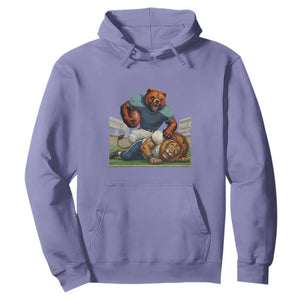 Football Rival Gift Hoodie Fierce Br Defeating Lio TS12 Violet Print Your Wear