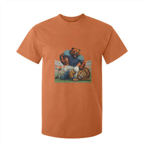 Football Rival Gift T Shirt For Kid Fierce Br Defeating Lio TS12 Orange Print Your Wear