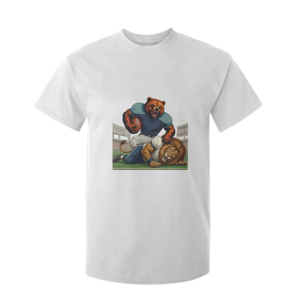 Football Rival Gift T Shirt For Kid Fierce Br Defeating Lio TS12 White Print Your Wear