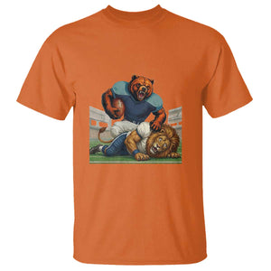 Football Rival Gift T Shirt Fierce Br Defeating Lio TS12 Orange Print Your Wear
