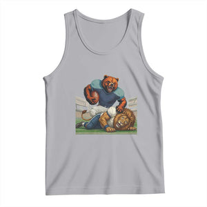 Football Rival Gift Tank Top Fierce Br Defeating Lio TS12 Athletic Heather Print Your Wear