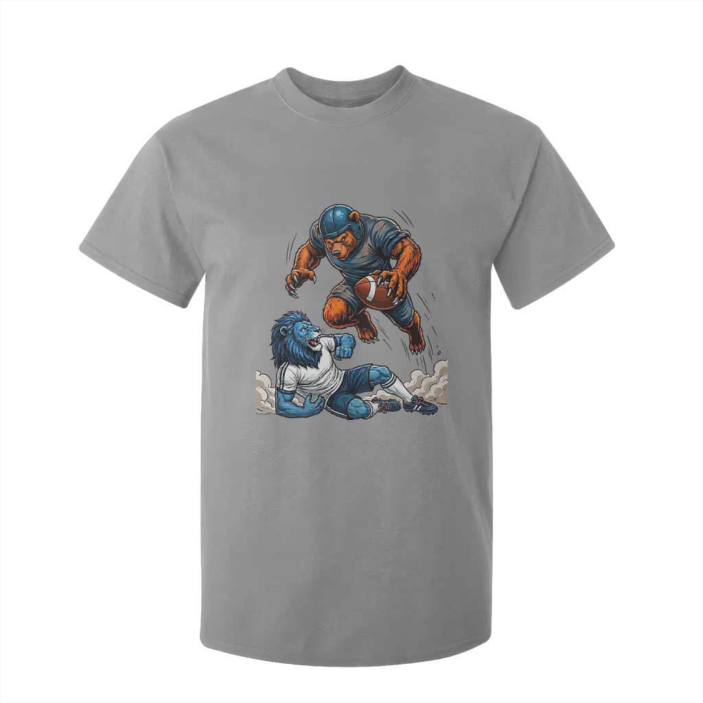 Fierce Br Defeating Lio T Shirt For Kid Gift For Football Lovers TS12 Sport Gray Print Your Wear