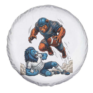 Fierce Br Defeating Lio Spare Tire Cover Gift For Football Lovers TS12 Print Your Wear