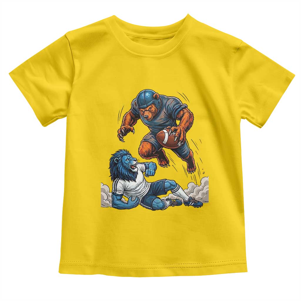 Fierce Br Defeating Lio Toddler T Shirt Gift For Football Lovers TS12 Daisy Print Your Wear