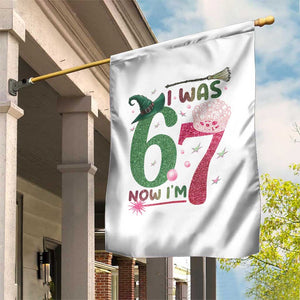Birthday Girl I Was 6 Now I Am 7 Garden Flag Gift For Alpha Kids TS12 Print Your Wear