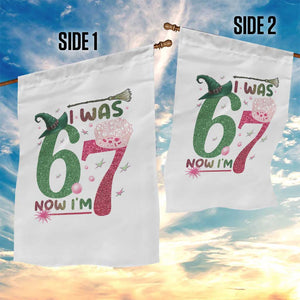 Birthday Girl I Was 6 Now I Am 7 Garden Flag Gift For Alpha Kids TS12 Print Your Wear