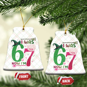 Birthday Girl I Was 6 Now I Am 7 Ceramic Ornament Gift For Alpha Kids TS12 Print Your Wear