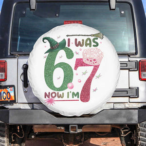 Birthday Girl I Was 6 Now I Am 7 Spare Tire Cover Gift For Alpha Kids TS12 No hole Black Print Your Wear