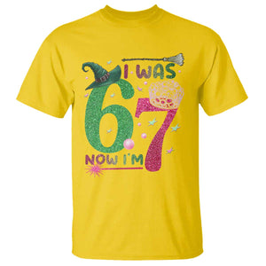 Birthday Girl I Was 6 Now I Am 7 T Shirt Gift For Alpha Kids TS12 Daisy Print Your Wear
