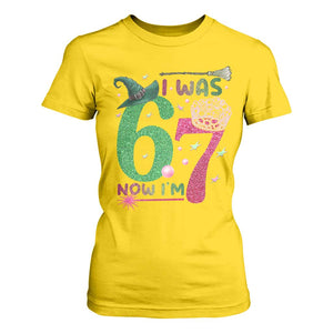 Birthday Girl I Was 6 Now I Am 7 T Shirt For Women Gift For Alpha Kids TS12 Daisy Print Your Wear