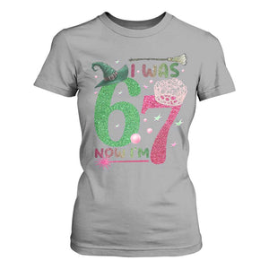 Birthday Girl I Was 6 Now I Am 7 T Shirt For Women Gift For Alpha Kids TS12 Sport Gray Print Your Wear