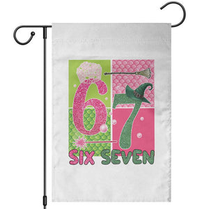 I Was Six Now I Am Seven Garden Flag Fantasy Birthday Girl TS12 White Print Your Wear