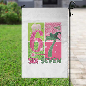 I Was Six Now I Am Seven Garden Flag Fantasy Birthday Girl TS12 Print Your Wear