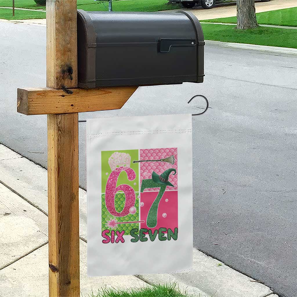 I Was Six Now I Am Seven Garden Flag Fantasy Birthday Girl TS12 Print Your Wear