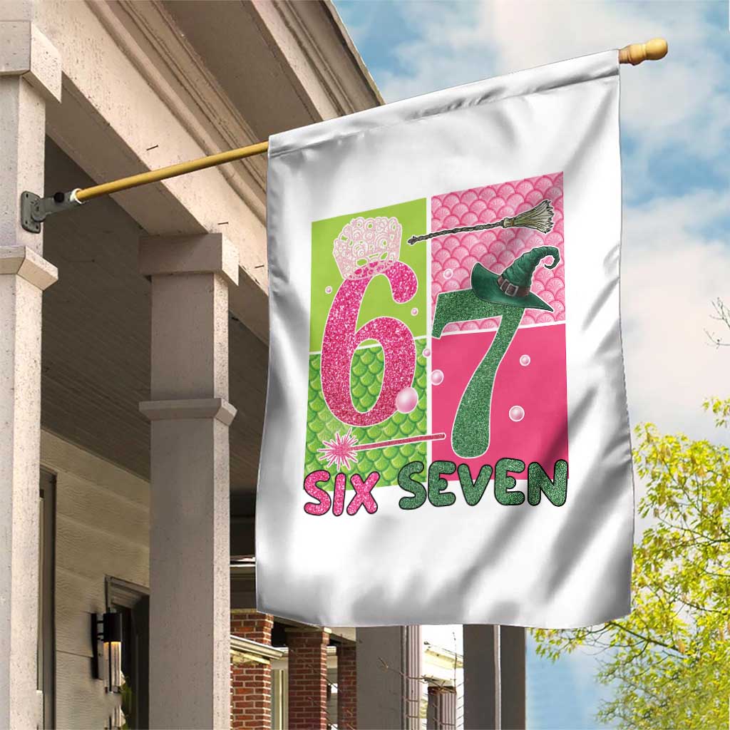 I Was Six Now I Am Seven Garden Flag Fantasy Birthday Girl TS12 Print Your Wear