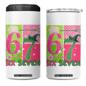 I Was Six Now I Am Seven 4 in 1 Can Cooler Tumbler Fantasy Birthday Girl TS12 One Size: 16 oz White Print Your Wear