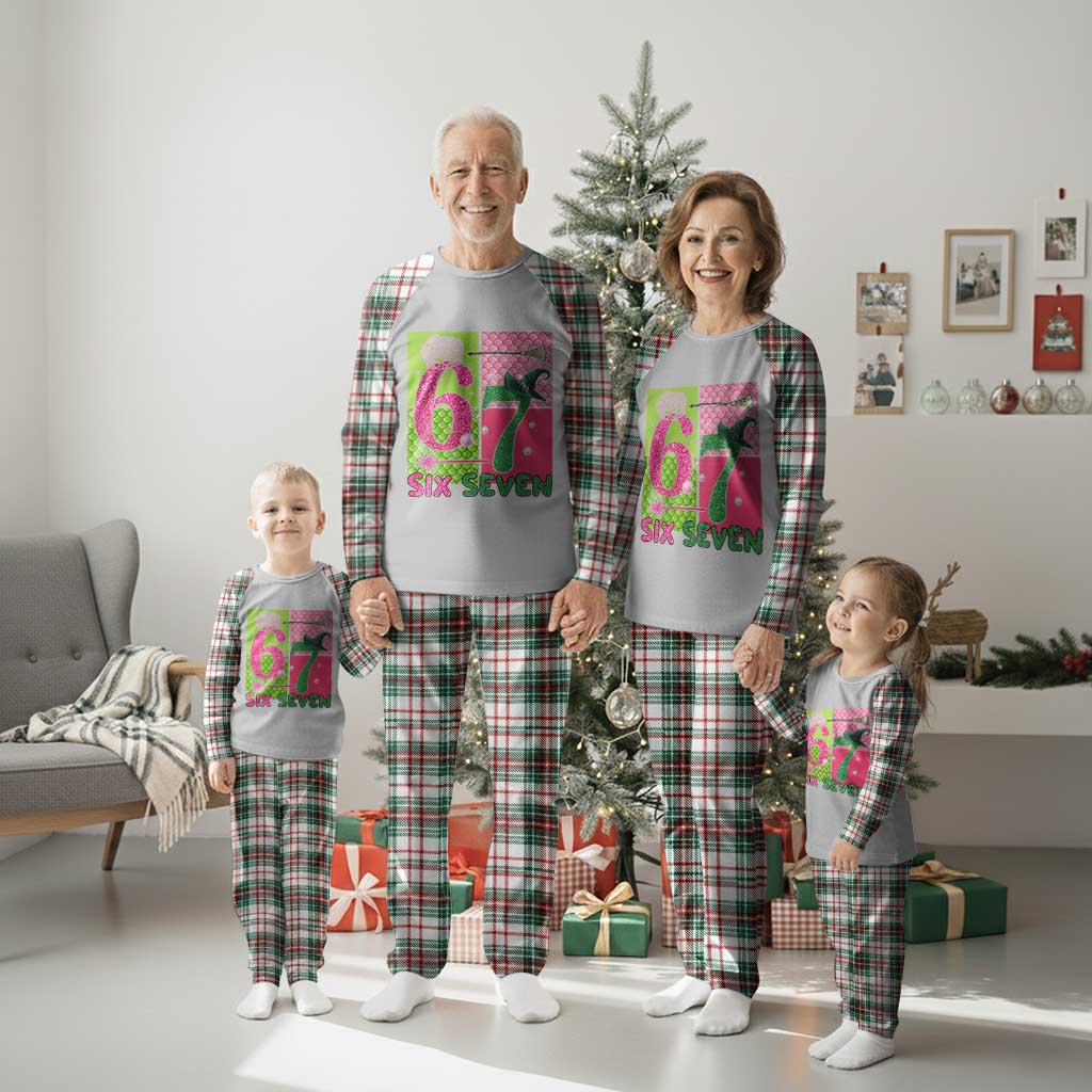 I Was Six Now I Am Seven Plaid Pajama Set Fantasy Birthday Girl TS12 Christmas Plaid Print Your Wear