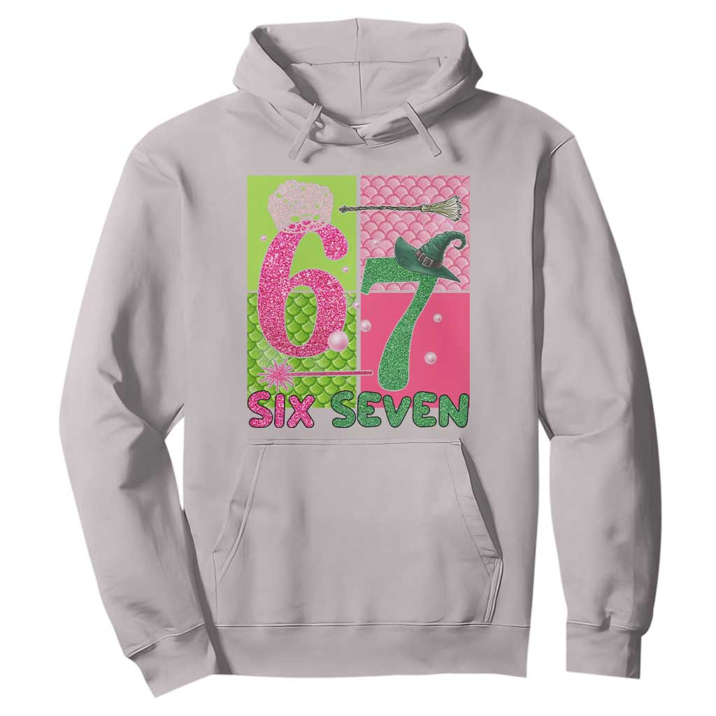 I Was Six Now I Am Seven Hoodie Fantasy Birthday Girl TS12 Ice Gray Print Your Wear